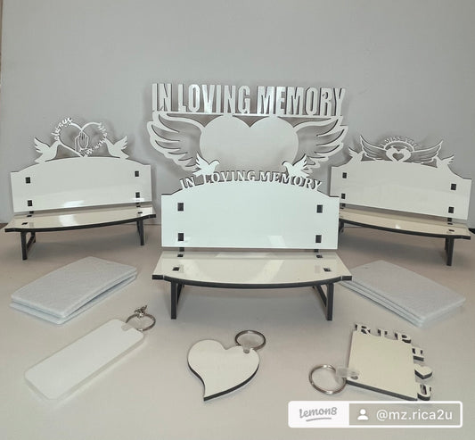 Memorial Sublimation Blanks Bundle