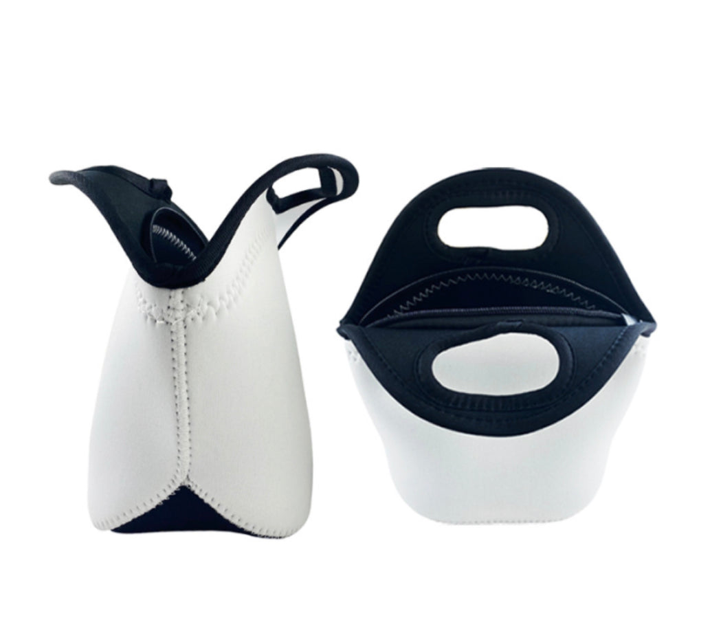 Sublimation Double-sided Neoprene lunch tote bags