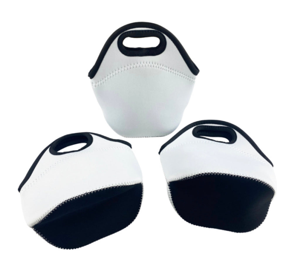 Sublimation Double-sided Neoprene lunch tote bags