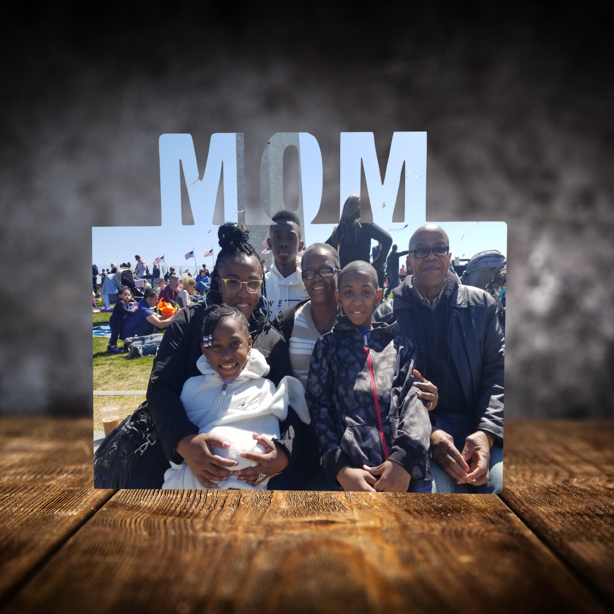 Mom Sublimation MDF Photo Frame