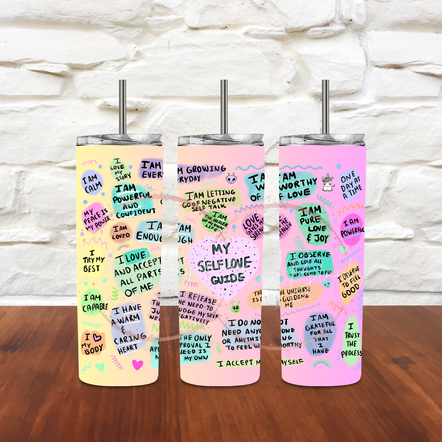 Tumbler Mockup Canva Template