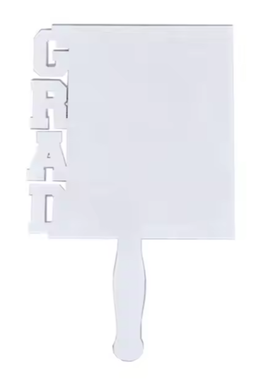 Sublimation Graduation Fan
