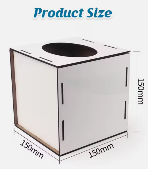 Sublimation Blank Tissue Box