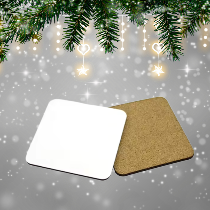 Sublimation MDF Cork Coaster