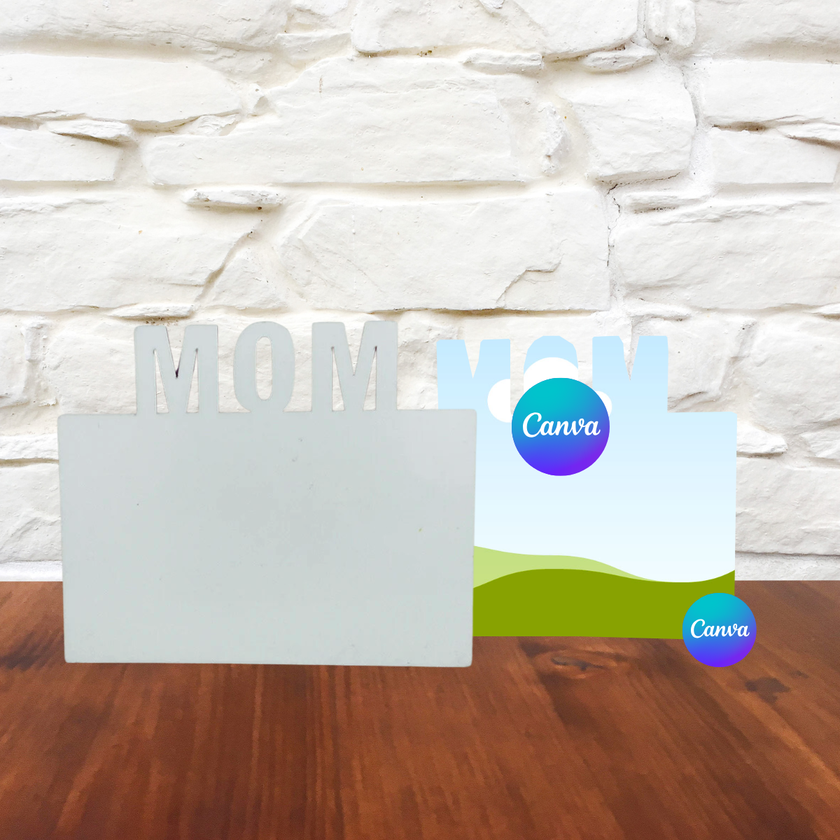 Mom Sublimation MDF Photo Frame