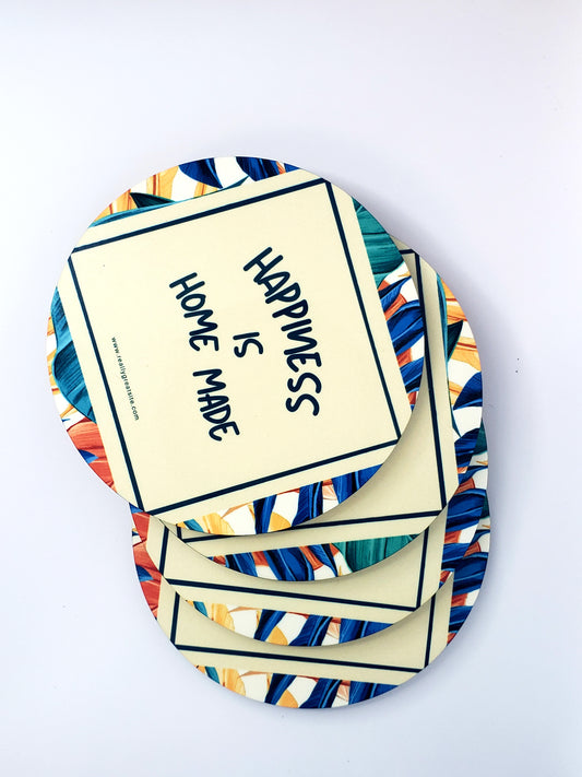 Customize MDF Cork Coaster