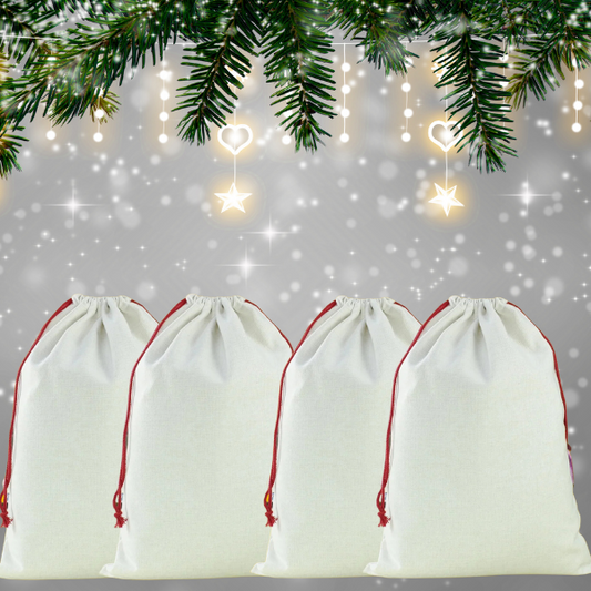Sublimation Santa Sacks Blanks