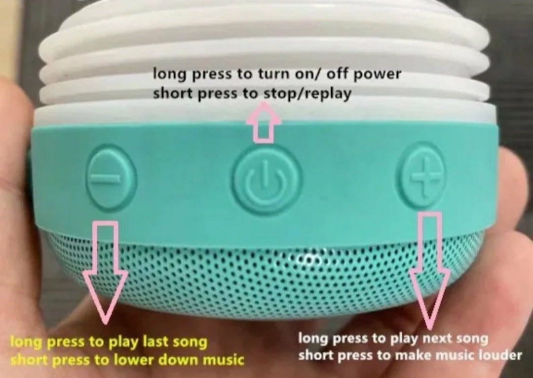 Sublimation Bluetooth Speaker Tumbler with Led light