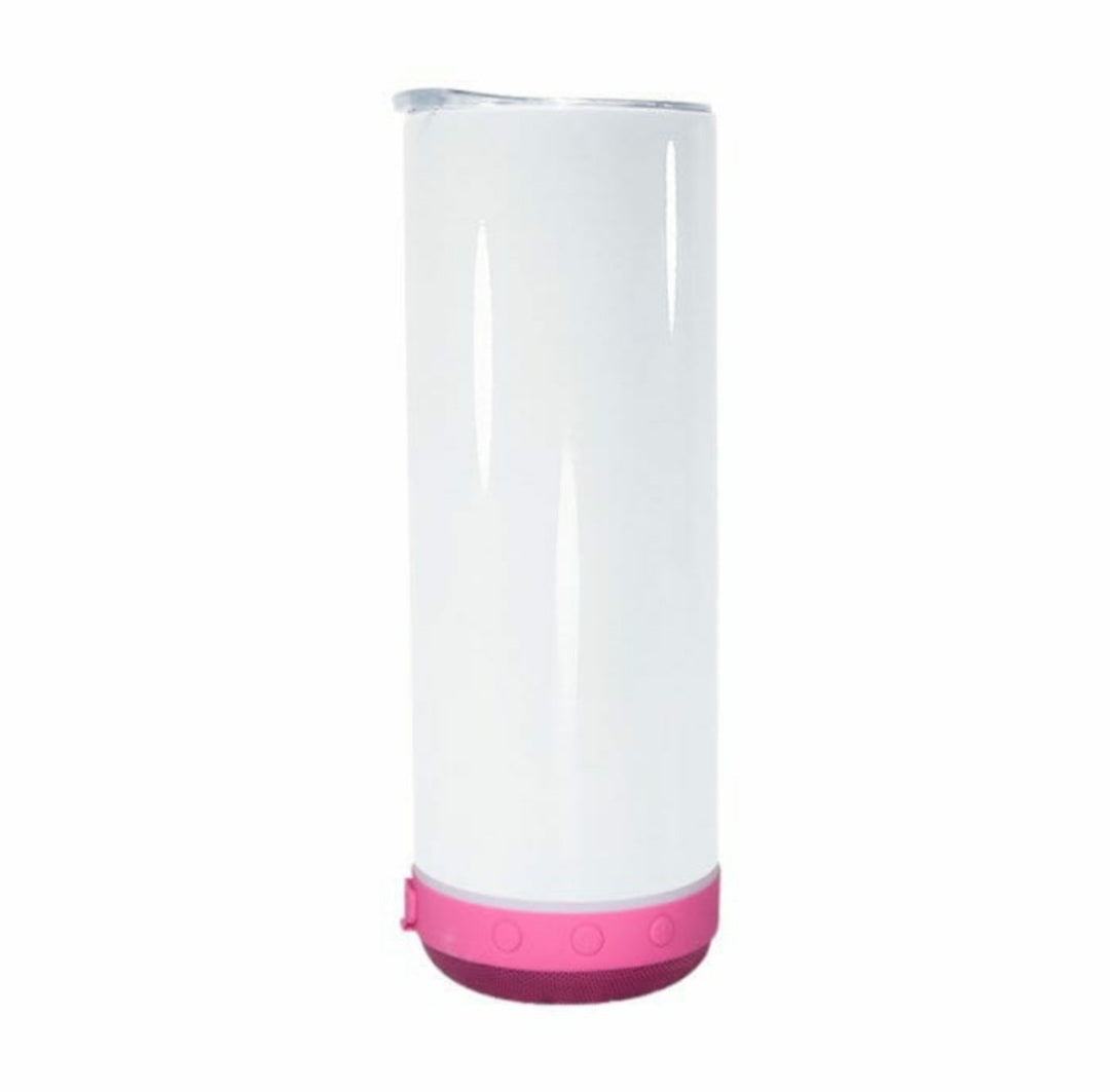 Sublimation Bluetooth Speaker Tumbler with Led light