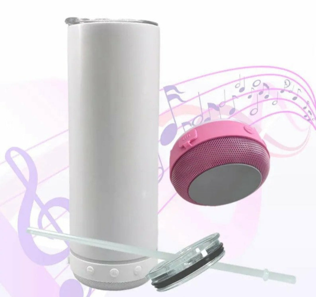 Sublimation Bluetooth Speaker Tumbler with Led light