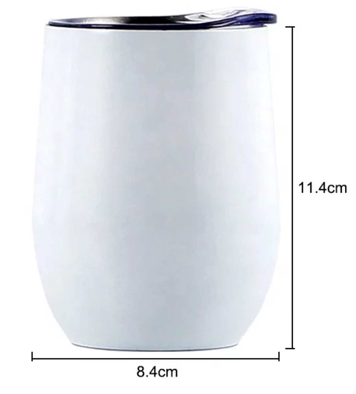 10 oz Sublimation Wine Tumbler