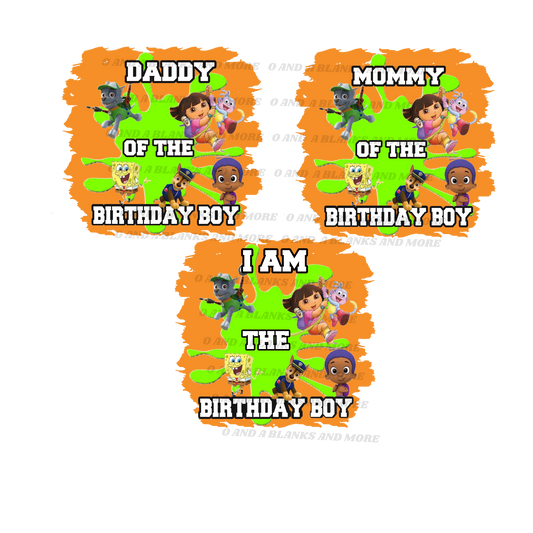 Nickelodeon Family Birthday Design