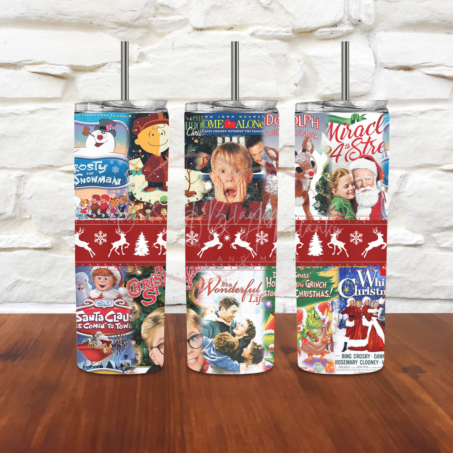 Christmas Movie 20oz Tumbler Transfer