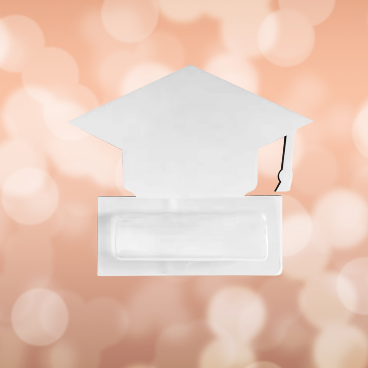 Grad Cap  Sublimation Blank Double Sided Money Card Holder(Triple Pack)