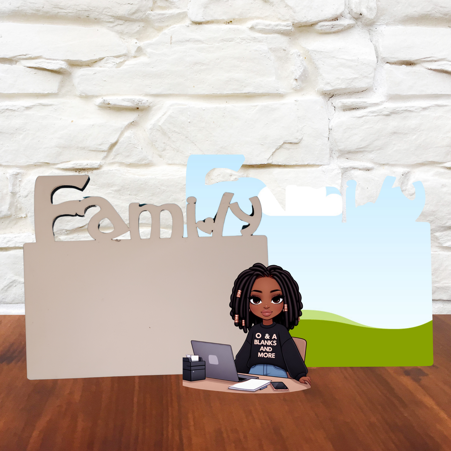 Family  MDF Canva  Template