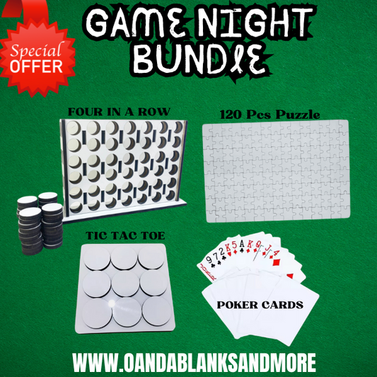 Sublimation Game Night Bundle