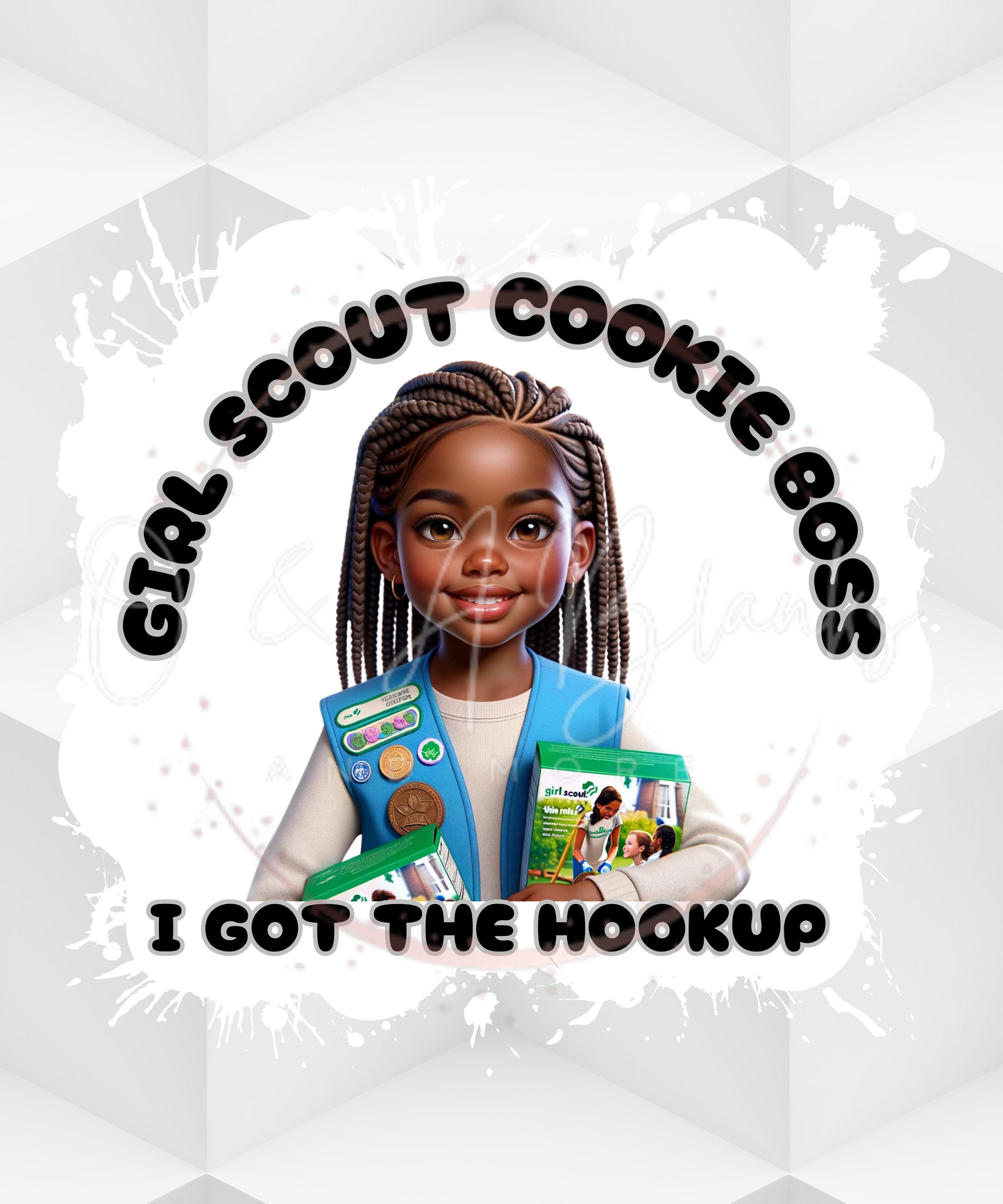 Girl Scout Cookie Boss (Transfer Only)