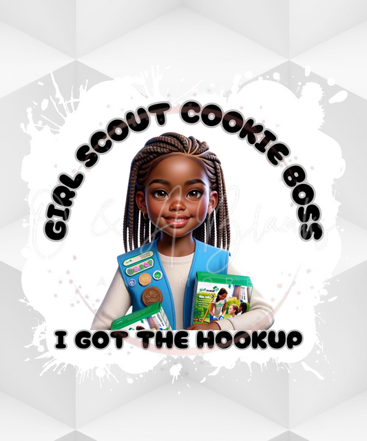 Girl Scout Cookie Boss (Transfer Only)