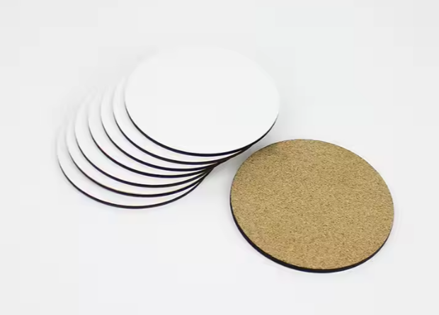 Sublimation MDF Cork Coaster