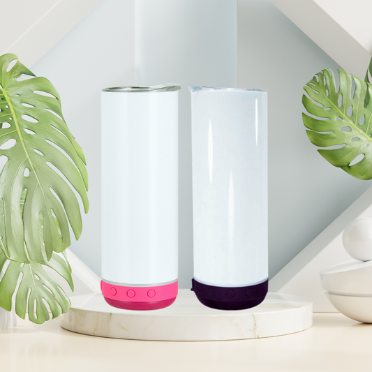 Sublimation Bluetooth Speaker Tumbler with Led light