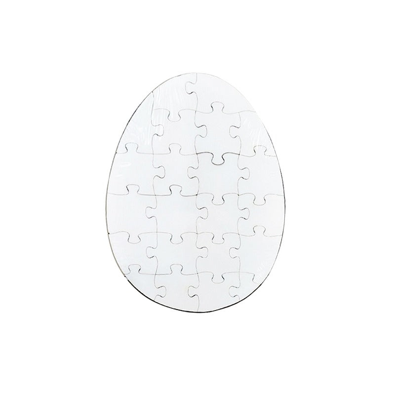 3 Pack Egg Shaped Sublimation Puzzle