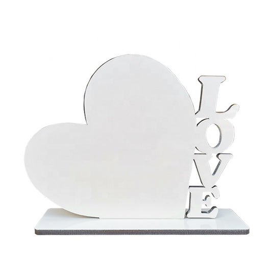 Love Sublimation Photo Frame